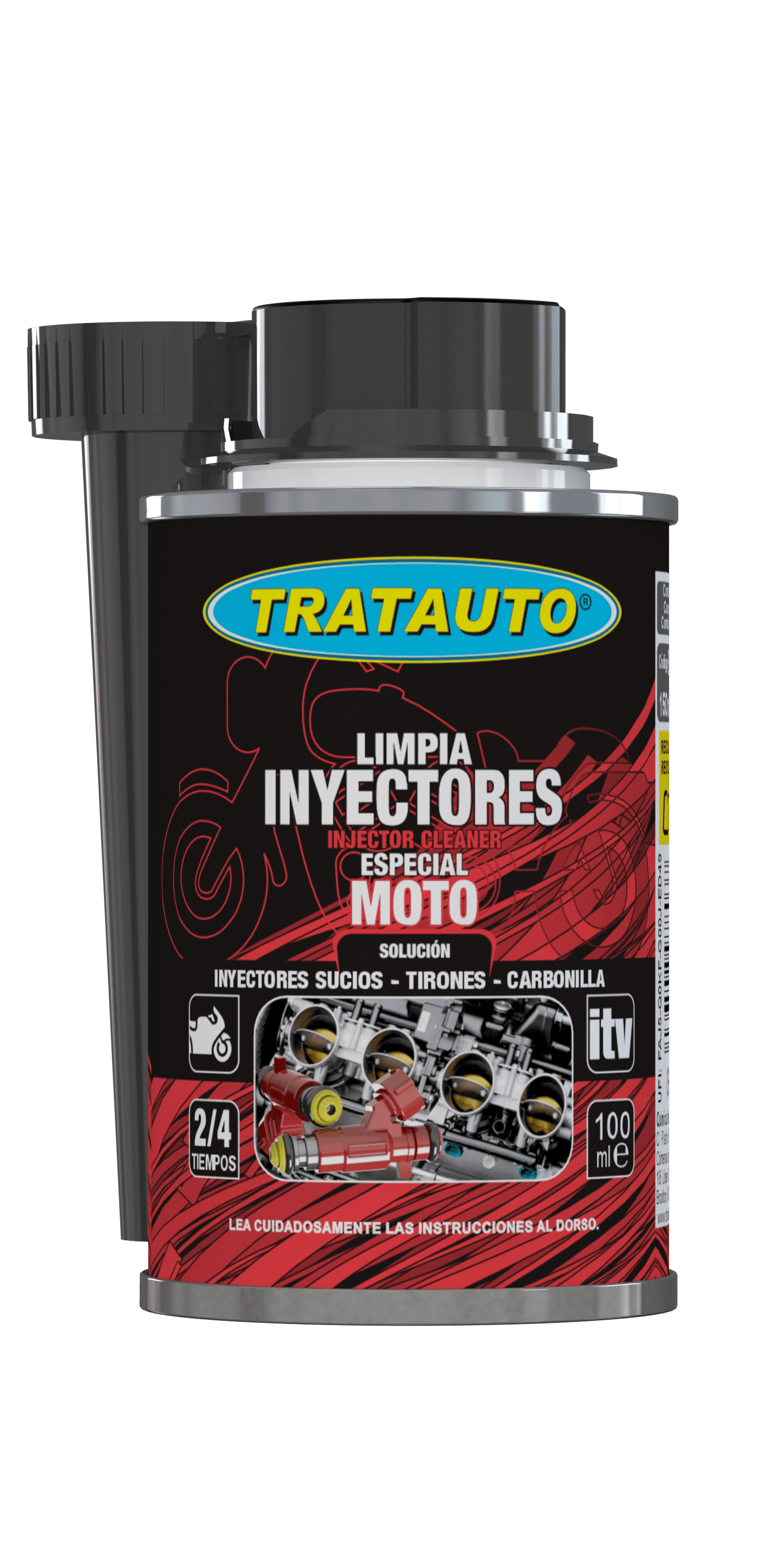 LIMPIA INYECTORES PARA MOTOS – 2T / 4T